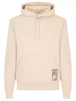 Худи хлопковое BURBERRY