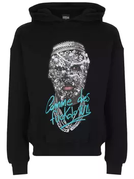 Худи хлопковое COMME DES FUCKDOWN