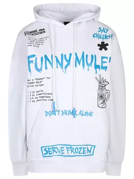 Худи хлопковое COMME DES FUCKDOWN