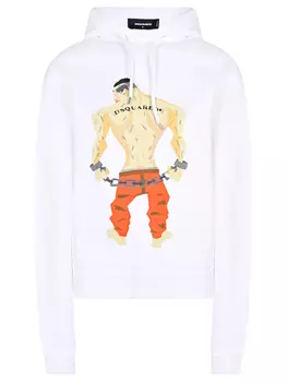 Худи хлопковое DSQUARED2