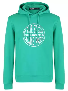 Худи хлопковое KARL LAGERFELD