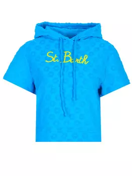 Худи хлопковое MC2 SAINT BARTH