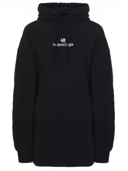 Худи хлопковое с логотипом