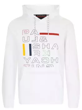 Худи хлопковое с принтом