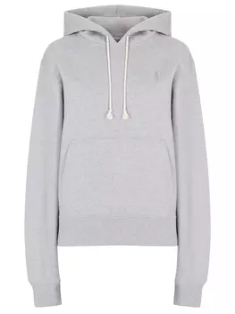 Худи хлопковое SAINT LAURENT