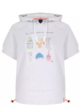 Худи хлопковое Sharon BOGNER FIRE + ICE