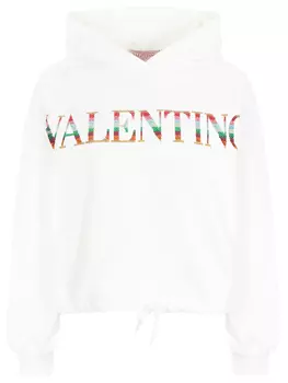 Худи хлопковое VALENTINO