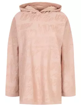 Худи из хлопка и вискозы AND THE BRAND