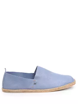 Эспадрильи кожаные