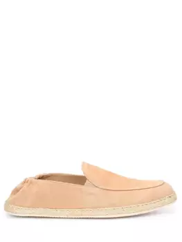 Эспадрильи замшевые