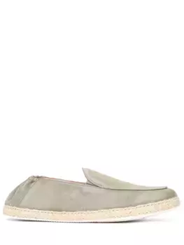 Эспадрильи замшевые