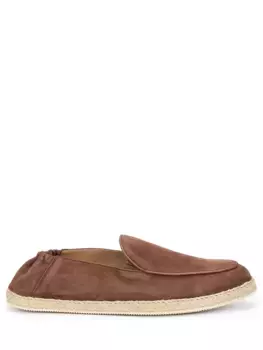 Эспадрильи замшевые