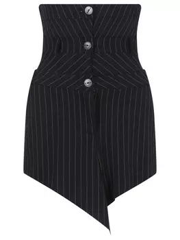 Юбка асимметричная в полоску BALOSSA