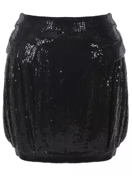 Юбка-баллон с пайетками