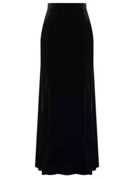 Юбка бархатная