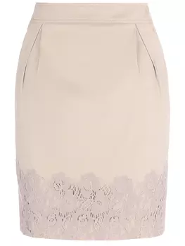 Юбка хлопковая с кружевом PHILOSOPHY