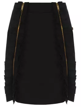 Юбка хлопковая с рюшами GAETANO NAVARRA