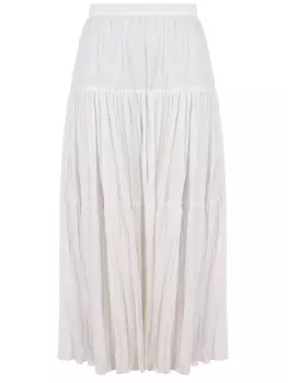 Юбка хлопковая SAINT LAURENT