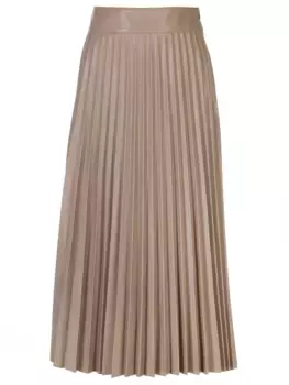 Юбка из экокожи