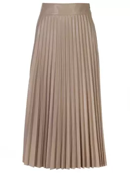 Юбка из экокожи