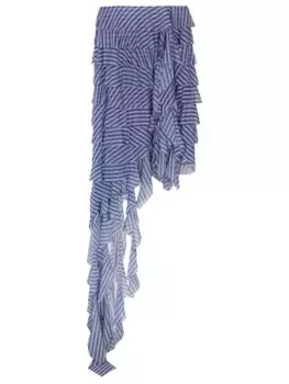 Юбка из микросетки