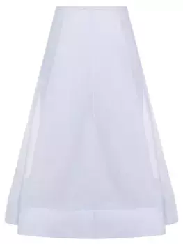 Юбка из шелка и льна Myosotis