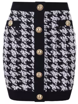 Юбка из вискозы BALMAIN