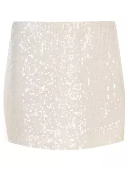 Юбка из вискозы с пайетками SASHAVERSE