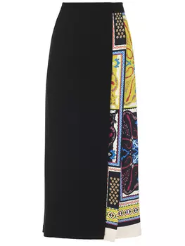 Юбка из вискозы с принтом ETRO