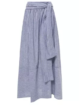 Юбка изо льна и хлопка BALLANTYNE