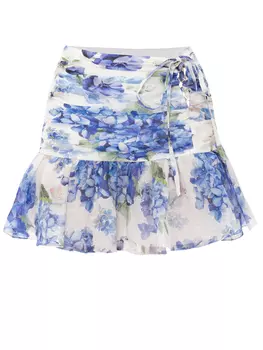 Юбка изо льна и шелка Veronique Skirt YVON