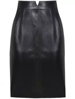 Юбка-карандаш кожаная EVGENIY AGUREEV