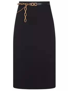 Юбка-карандаш с поясом