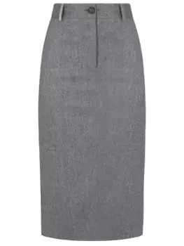 Юбка-карандаш шерстяная