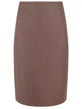 Юбка-карандаш в клетку