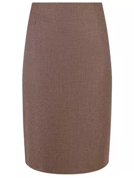 Юбка-карандаш в клетку
