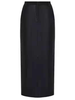 Юбка кожаная