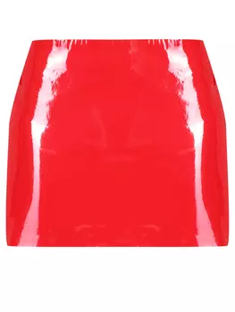 Юбка кожаная