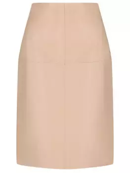 Юбка кожаная