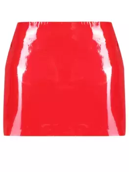 Юбка кожаная