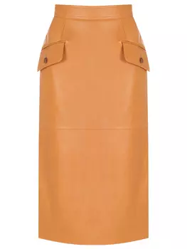 Юбка кожаная ALBERTA FERRETTI