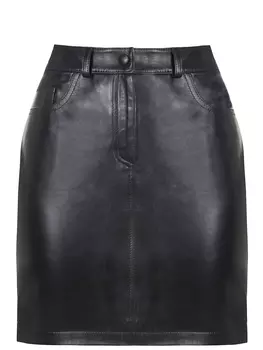 Юбка кожаная EVGENIY AGUREEV