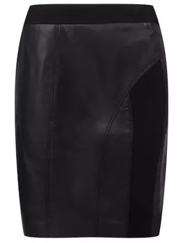 Юбка кожаная PINKO