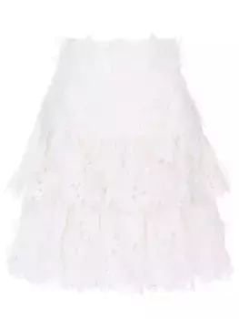 Юбка льняная