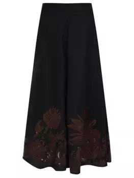 Юбка льняная