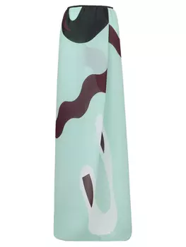 Юбка-макси с принтом