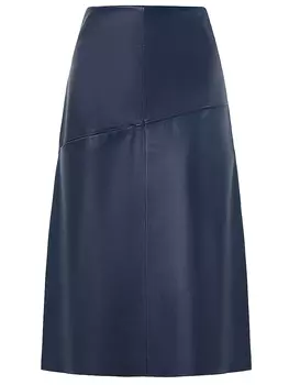 Юбка-миди кожаная CELINE