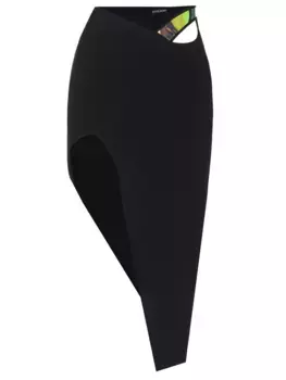 Юбка однотонная