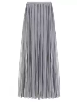 Юбка однотонная