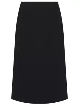 Юбка однотонная